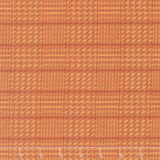 Autumn Gatherings Flannel - Acid Plaid Pumpkin Yardage