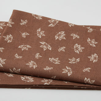 Welcome to the Cabin - Crispy Leaves Brown 2 Yard Cut