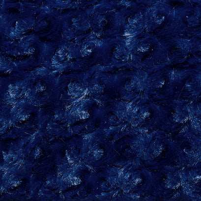 Luxe Cuddle® - Rose Midnight Blue Minky Yardage