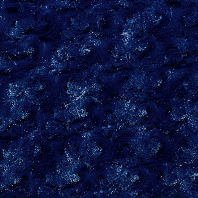 Luxe Cuddle® - Rose Midnight Blue Yardage Primary Image