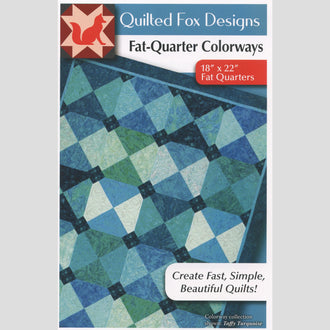 Fat-Quarter Colorways Quilt Pattern