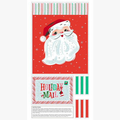 Twas - Holiday Mail Bag Multi Metallic Panel