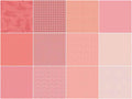 Handpicked Produce Bright Basics Apricot Blush 5" Stackers 24 pcs. Alternative View #2