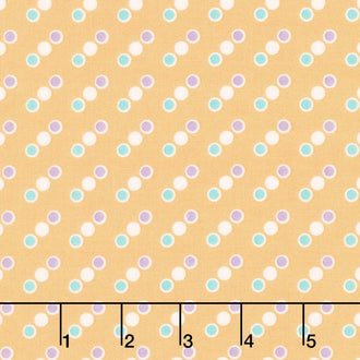 Bee Dots - Marjorie Marigold Yardage