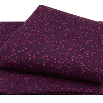 Folio - Viney Leaves Purple 108" Wide 3 Yard Cut
