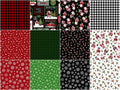 Santa's Tree Farm Rolls (fat quarter bundles) Alternative View #2