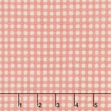 Blessed By Nature - Gingham Peach Yardage Primary Image