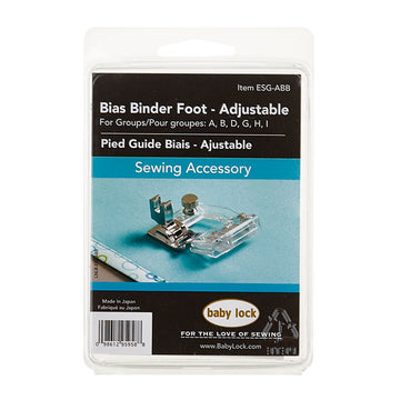Baby Lock Adjustable Bias Binder Foot Alternative View #1