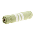 Vista Toweling - Three Stripe Celadon 18" Wide Yardage Alternative View #1