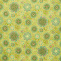Jeweled Leaves - Medallions Peridot Yardage Primary Image