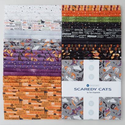 Scaredy Cat 10" Squares