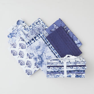 Flutter Blue Favorites 10 Piece Fat Quarter Bundle