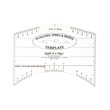 Scallops, Vines & Waves Template Primary Image