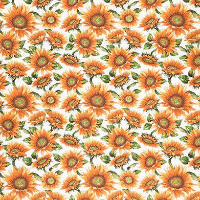 Fall Delight - Sunflowers Yellow Yardage