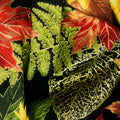 Fall Glory - Sunflower Bouquets Black Metallic Yardage