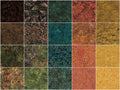 Falling Leaves Batiks Strips Alternative View #2