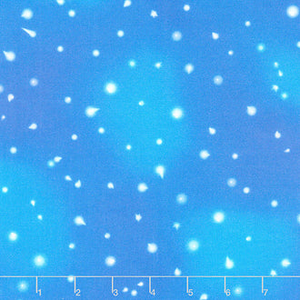 Fantastic Forest - Fireflies Sapphire Digitally Printed Yardage