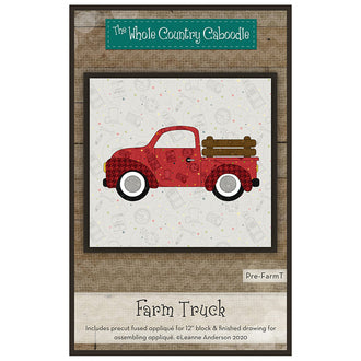 Farm Truck Precut Fused Appliqué Pack
