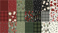 Farmhouse Christmas Fat Quarter Bundle