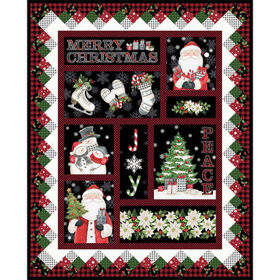 Farmhouse Christmas - Multi Digitally Printed Panel