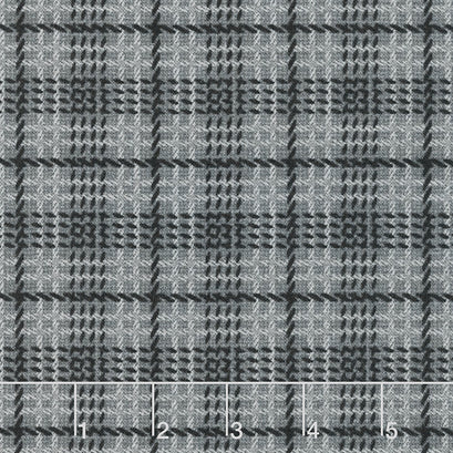 Farmhouse Flannels II - Farmer's Shirt Graphite Yardage