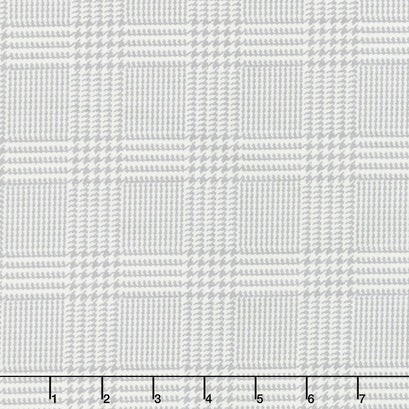 Farmhouse Flannels II - Plowed Field Cream Steel Yardage