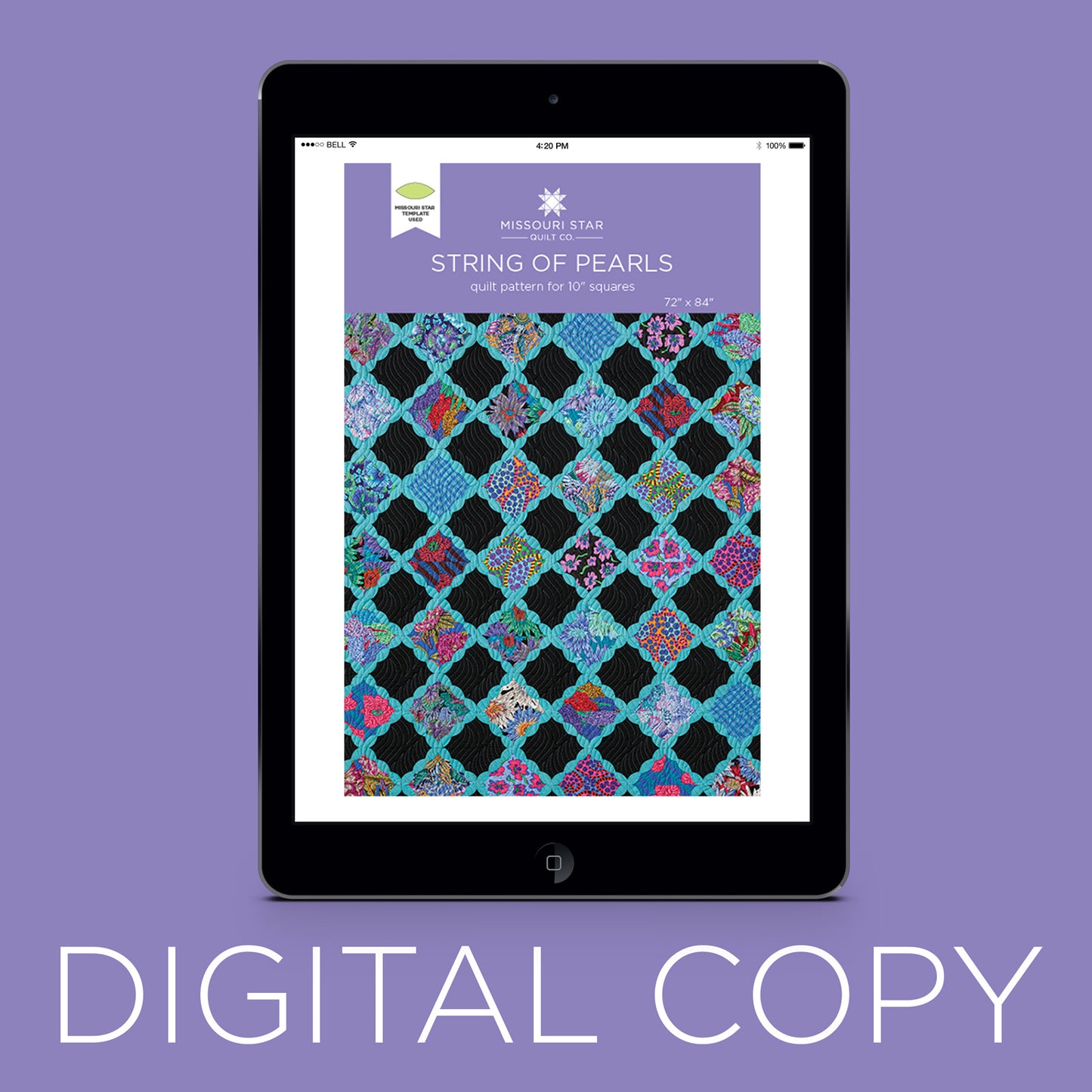 Digital Download - String of Pearls Quilt Pattern by Missouri Star Primary Image