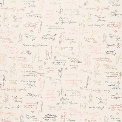 Songbook A New Page - Noted Unbleached Yardage