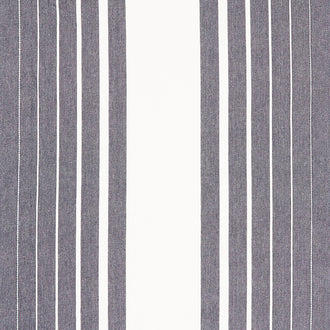 Vista Toweling - Stripes Indigo 18" Wide Toweling Yardage