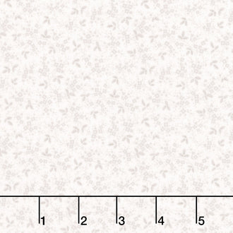Honeybloom - Flourishing Flowers Milk Stone Yardage