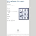 Digital Download - Flying Geese Diamonds Quilt Pattern by Missouri Star