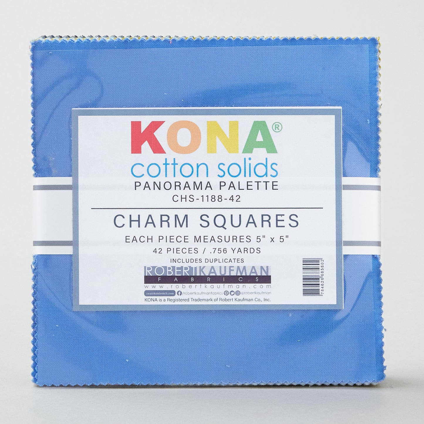 Kona Cotton - Panorama Palette Charm Pack Alternative View #1