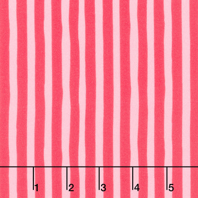 Eloise - Signature Stripe Pink and Red Yardage