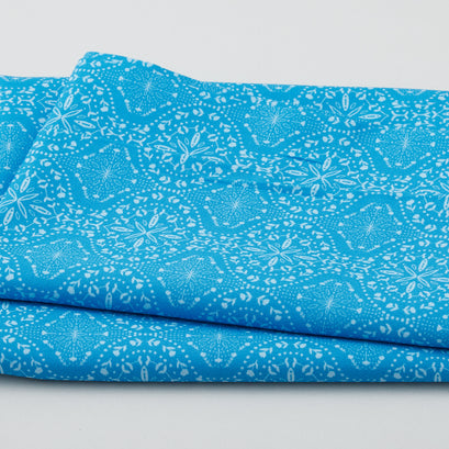 Unicorn Dance - Magical Medallion Blue 2 Yard Cut