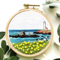 Lighthouse by the Bay Embroidery Kit