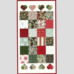 Missouri Star Jolly Good Connected Hearts Table Runner Kit Primary Image
