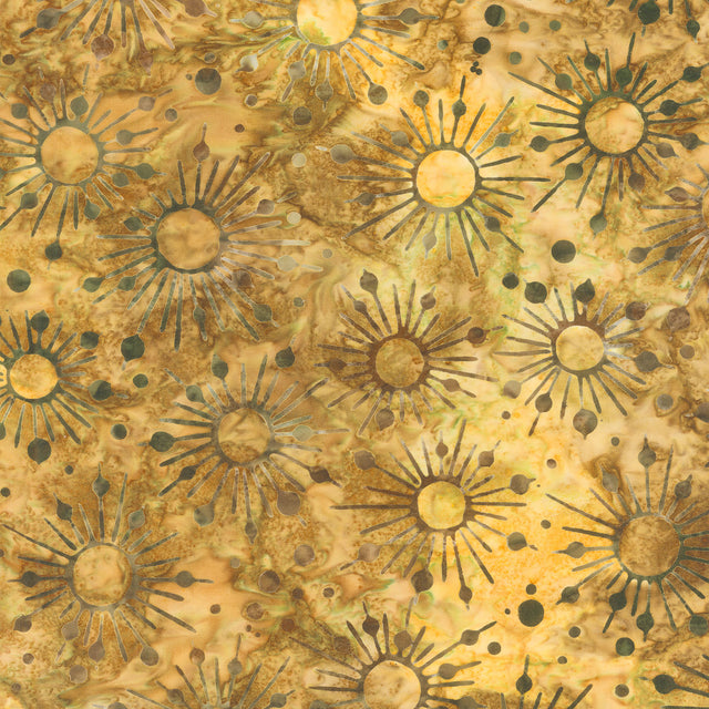 Artisan Batiks - Celestial Sun Sunburst Yardage Primary Image