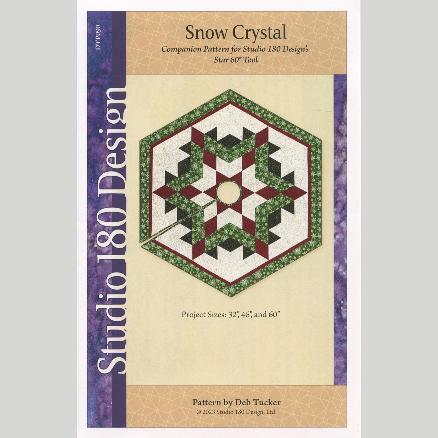 Snow Crystal Tree Skirt Pattern Primary Image