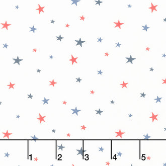 Land of the Brave - Stars Cream Yardage