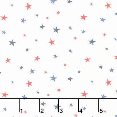 Land of the Brave - Stars Cream Yardage