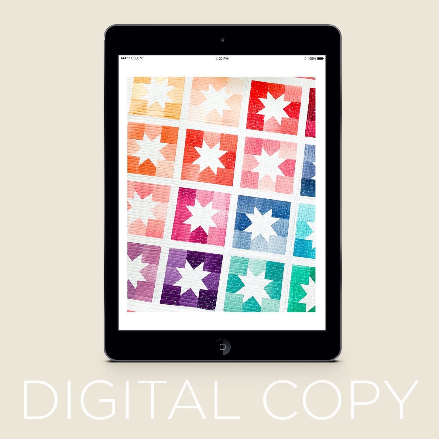 Digital Download - Joyful Stars Quilt Pattern Primary Image