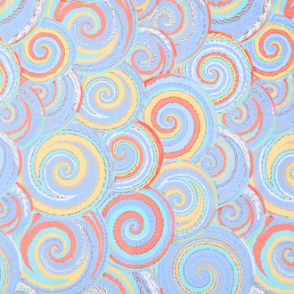 Kaffe Fassett Collective - February 2024 Curly Baskets Multi Yardage