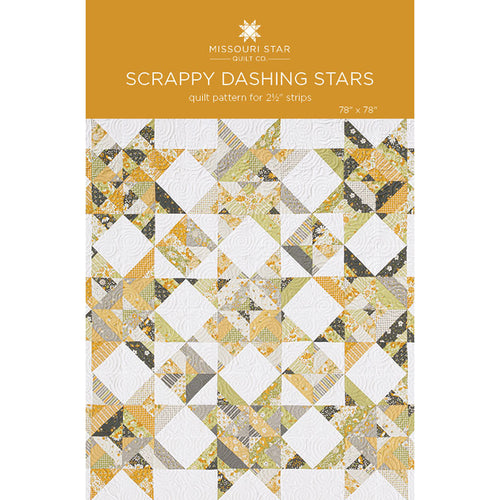 Scrappy Dashing Stars Quilt Pattern by Missouri Star Primary Image