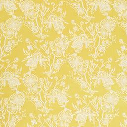 Art Gallery Canvas - Millie Fleur Line Drawings Yellow Yardage Primary Image