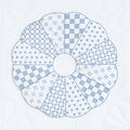 Interlocking Dresden Circle 18" Embroidery Quilt Blocks Set Alternative View #2