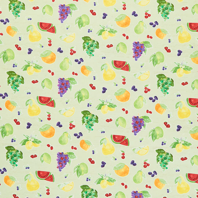 Monthly Placemat Coordinate August Fruit Toss Green Yardage