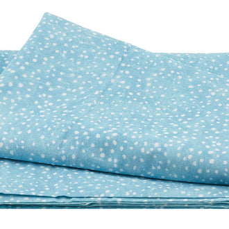Dreaming of Tuscany - Monotone Dot Blue 2 Yard Cut