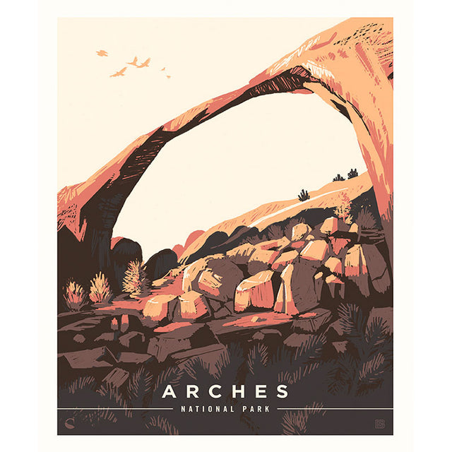 National Parks - Arches Poster Multi Panel Primary Image