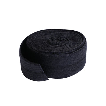 ByAnnie Fold-Over Elastic 20mm - 2 yards - Black Primary Image