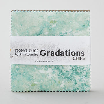 Stonehenge Gradations II - Pine Ridge Chips (5" squares) Alternative View #1